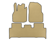 Renault Scenic/Grand 2003–2009 EVA automatten (2 rijen, beige) foto 1