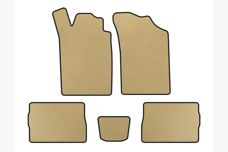 Renault Symbol 1999–2008 EVA vloermatten (SD, Beige) Image