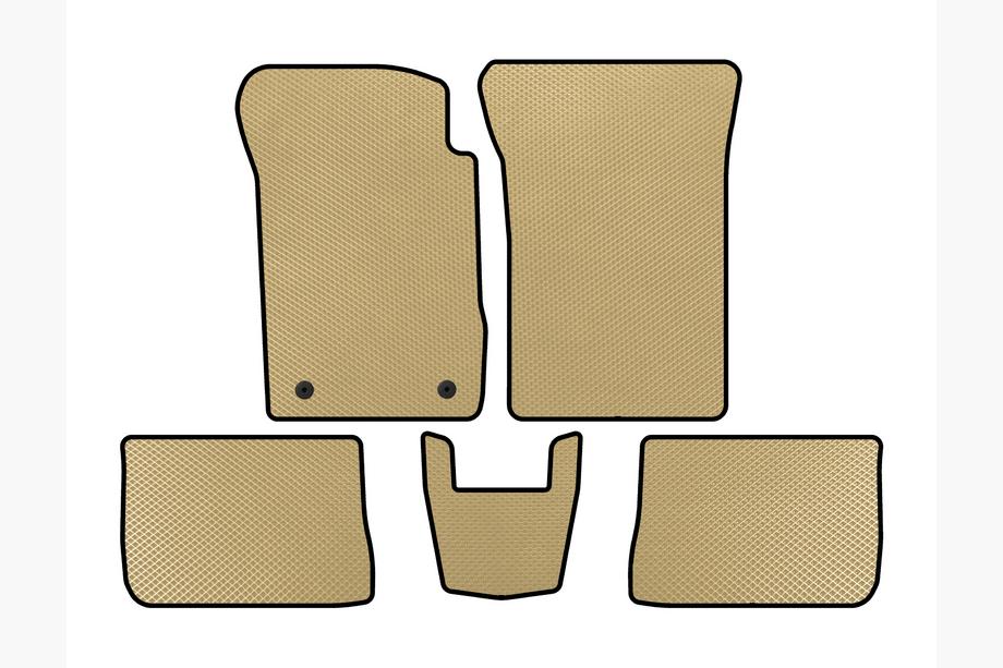 Renault Symbol 2008–2013 EVA vloermatten (SD, Beige) Image