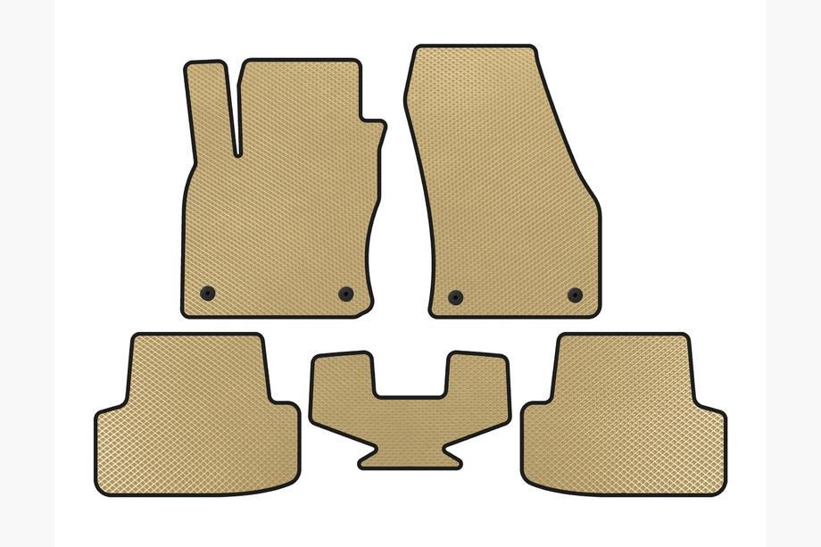 Seat Ateca 2016– EVA automatten (Beige) Image