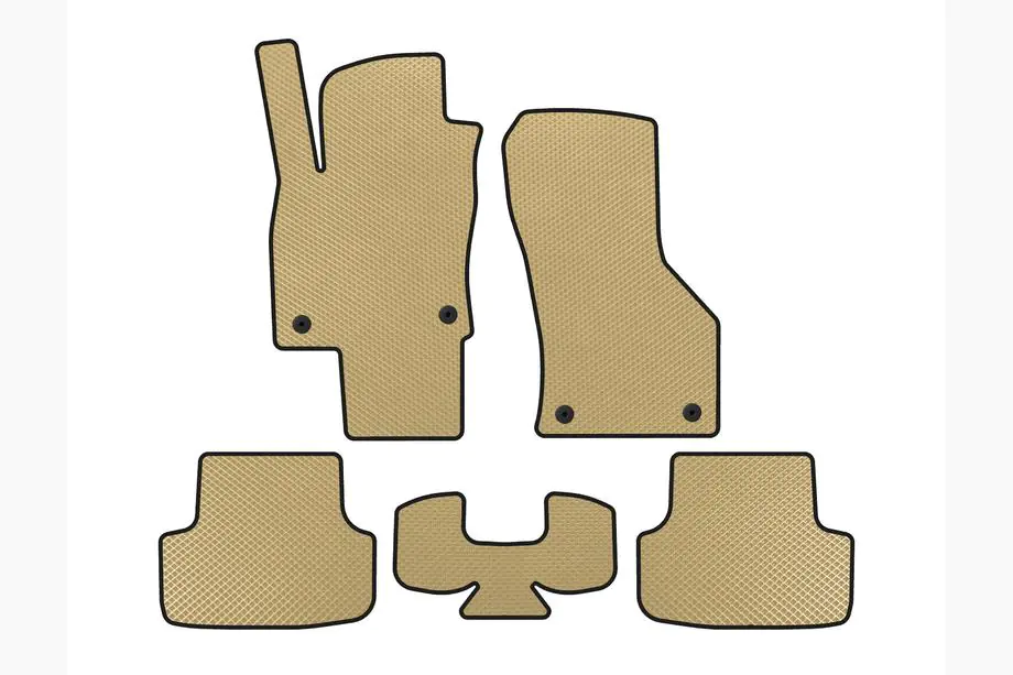 Seat Leon 2013–2020 EVA automatten (Beige) Image