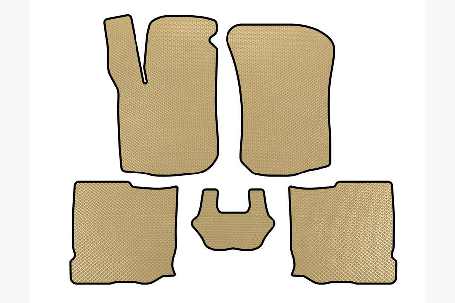 Seat Leon 1999–2005 EVA automatten (HB, 5-deurs, beige) Image