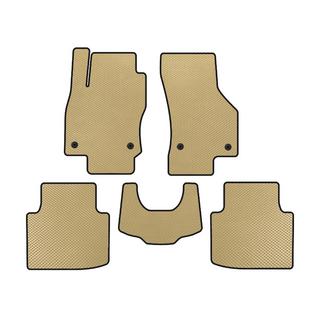 EVA automatten (met pootafdruk, beige) Skoda Superb 2015–2024