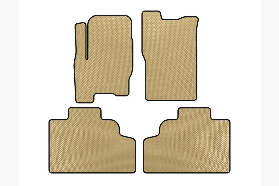 SsangYong Korando 1997–2006 EVA automatten (Beige) Image