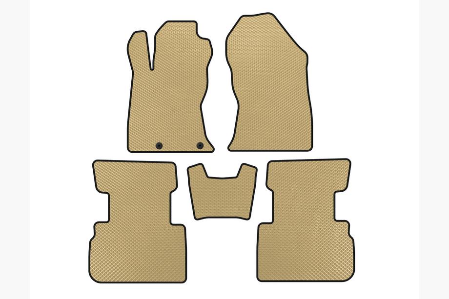 Subaru Forester 2018–2024 EVA automatten (Beige) Image