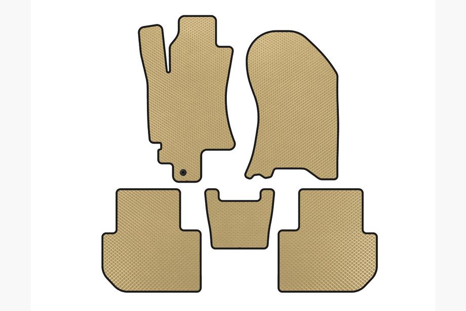 Subaru Tribeca 2005–2014 EVA automatten (Beige) Image