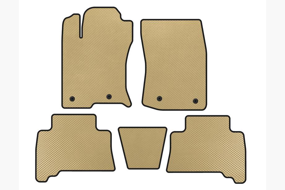 Toyota 4Runner 2009–2024 EVA automatten (2009-2014, Beige) Image