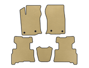 Toyota 4Runner 2009–2024 EVA automatten interieur (2 rijen, 2014-2024, 7-zits, Beige) foto 1