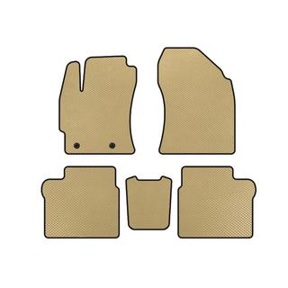 EVA automatten (2016-2019, SD, Beige) Toyota Corolla 2013–2019