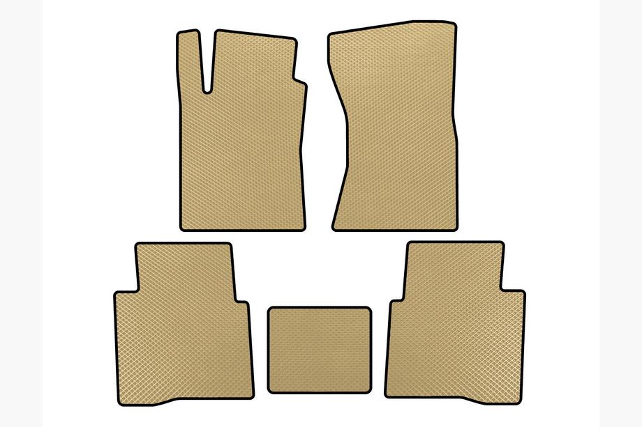 Toyota Fortuner 2006–2015 EVA automatten (Beige) Image