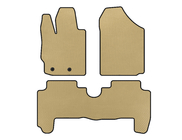 Toyota Yaris 2006–2011 EVA automatten (HB, 5-deurs, beige) foto 1