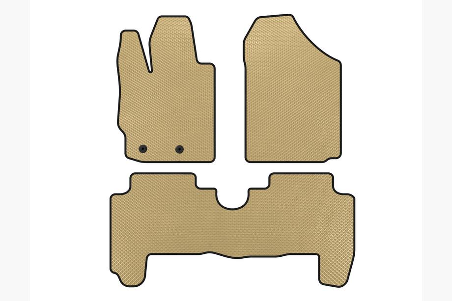 Toyota Yaris 2006–2011 EVA automatten (HB, 5-deurs, beige) Image