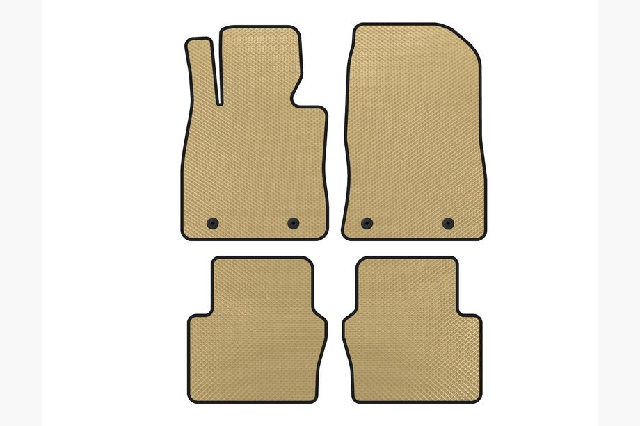 Toyota Yaris 2010–2020 EVA automatten (Електро, 2017-2020, SD, Beige) Image