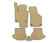 Volkswagen EOS 2006–2011 EVA automatten (Beige) foto 1