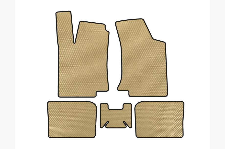 Volkswagen Golf 3 1991–2001 EVA automatten (HB, 3-deurs, beige) Image