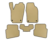 Volkswagen Polo 2001–2009 EVA automatten (HB, 3/5-deurs, beige) foto 2