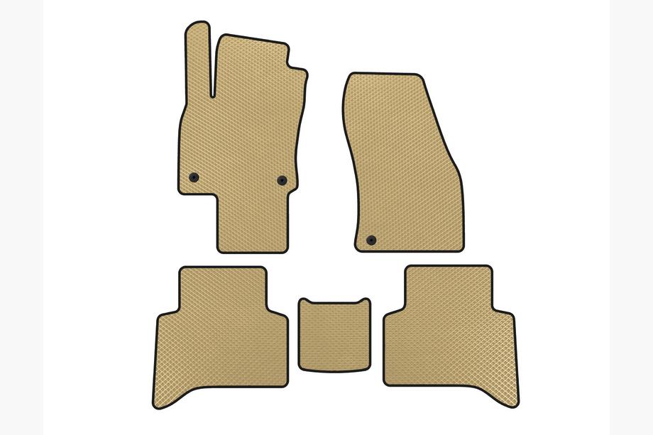 Volkswagen Touran 2015– EVA automatten (5-zits, beige) Image