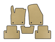 Volvo C30 2006–2012 EVA automatten (HB, 3-deurs, beige) foto 1