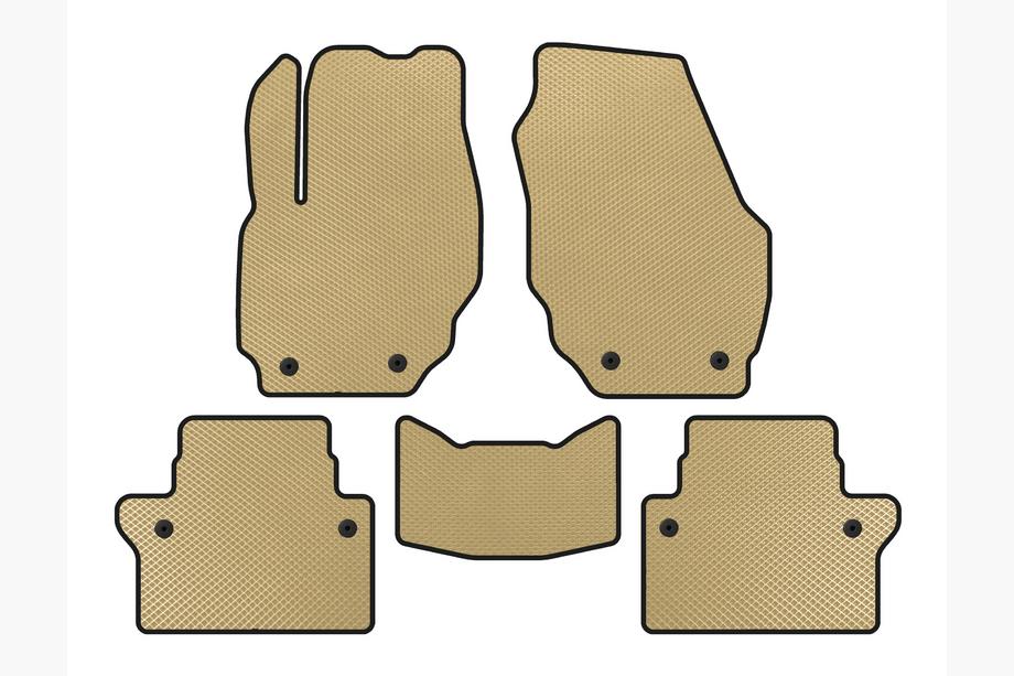 Volvo S80 2006–2016 EVA automatten (Beige) Image