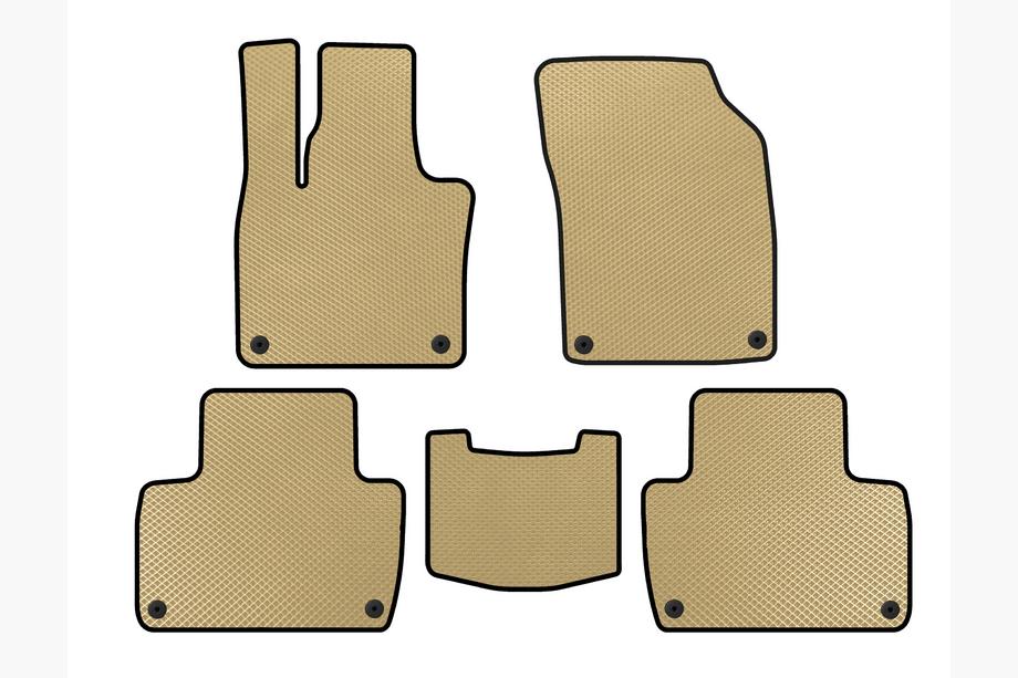 Volvo XC90 2015– EVA automatten (2 rijen, beige) Image