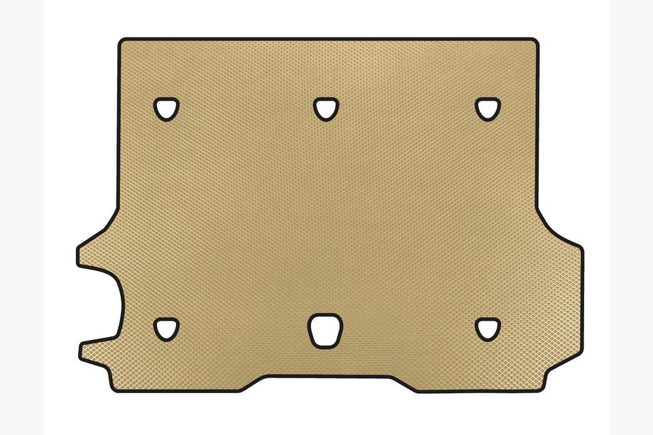 Chevrolet Trailblazer 2002–2012 EVA kofferbakmat (Beige) Image