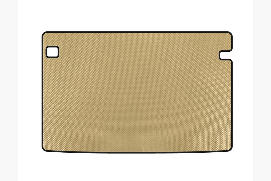 Citroen Berlingo/Multispace 2018– EVA kofferbakmat (Short, 5-zits, Beige) Image