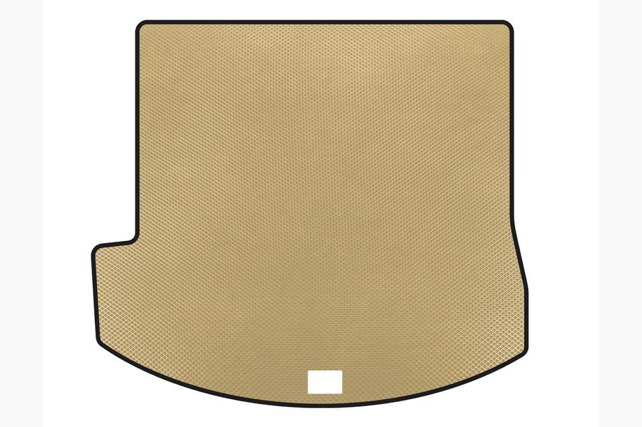 Hyundai Santa Fe 4 2018–2023 EVA kofferbakmat (voor Grand, beige) Image