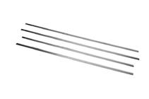 Toyota Corolla 2002–2007 Buitenste raamlijsten (set 4 stuks, RVS) foto 3