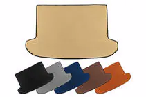 Mazda 3 2013–2019 EVA kofferbakmat (SD, Beige) foto 1