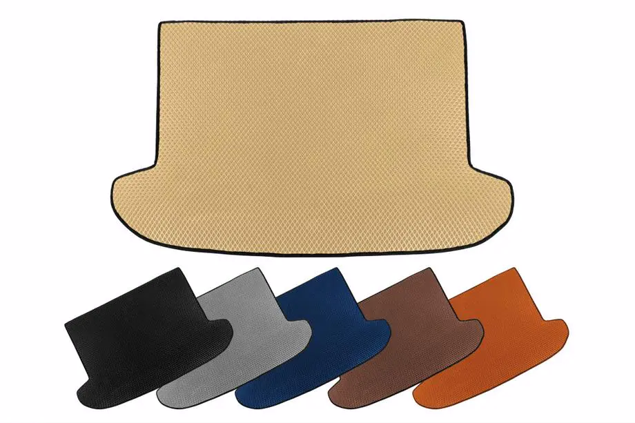Mazda 3 2013–2019 EVA kofferbakmat (SD, Beige) Image