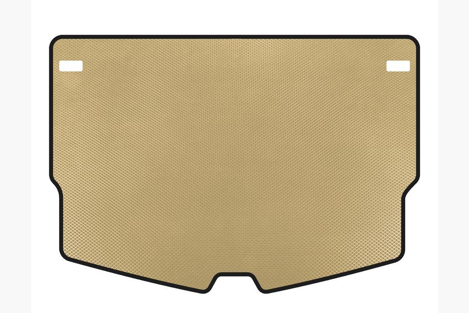 Nissan Note 2012–2020 EVA kofferbakmat (HB, beige) Image