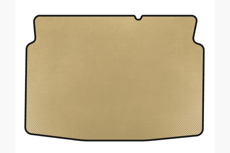 Peugeot 207 2006–2014 EVA kofferbakmat (HB, 5-deurs, Beige) Image
