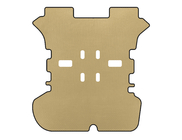 Toyota Previa 2000–2006 EVA kofferbakmat (Beige) foto 1