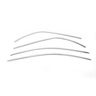 Bovenste raamlijsten (4 stuks, RVS) Toyota Corolla 2007–2013 foto 3