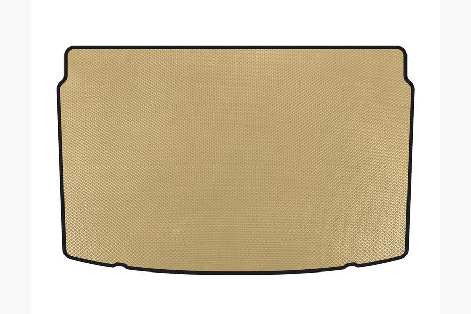 Volkswagen Polo 2017– EVA kofferbakmat (HB, beige) Image