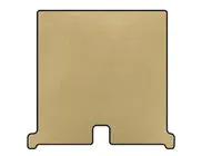 BMW X5 F15 2013–2018 EVA V-1 kofferbakmat (Beige) foto 1
