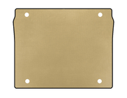 Fiat Doblo II 2010–2022 Kofferbakmat (5-zits/korte wielbasis, beige) foto 1