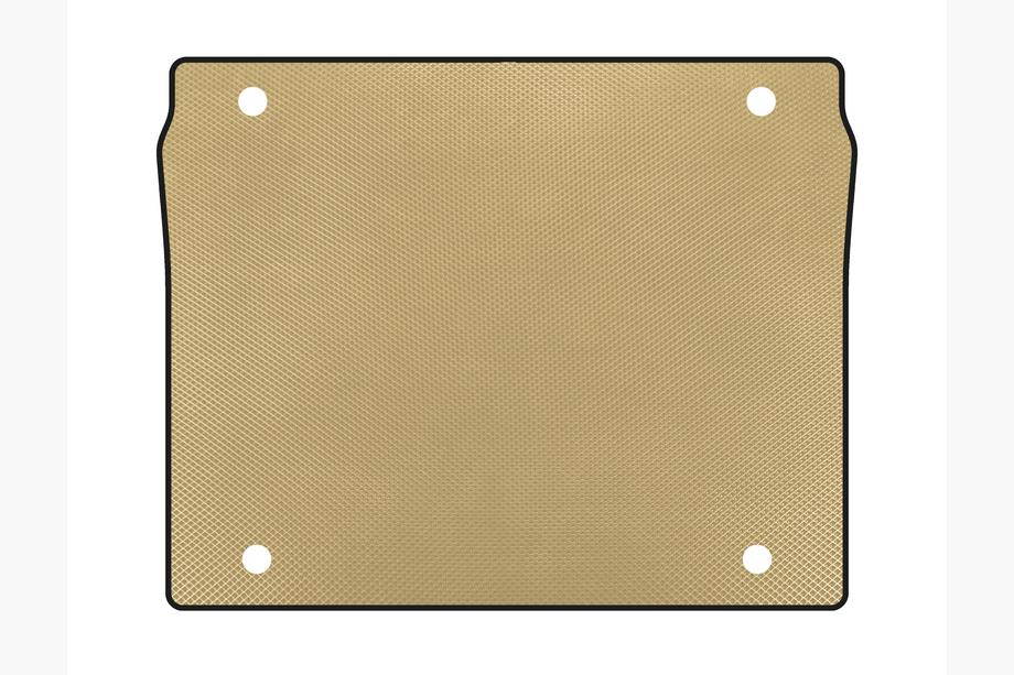 Fiat Doblo II 2010–2022 Kofferbakmat (5-zits/korte wielbasis, beige) Image