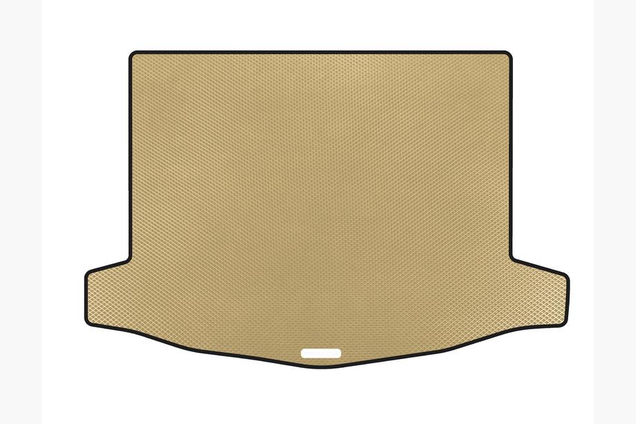 Honda Civic HB 2012–2020 Kofferbakmat (2011-2014, HB, 5-deurs, beige) Image