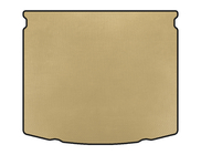 Mazda 3 2013–2019 Kofferbakmat (HB, beige) foto 1