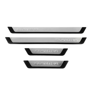 Dorpellijst set (4 stuks, RVS) Hyundai Elantra (MD/UD) 2011–2015 foto 2