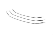 Hyundai Elantra (MD/UD) 2011–2015 RVS grille sierlijsten (3-delig) foto 3