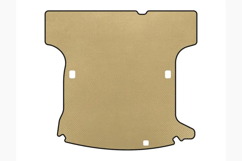 Renault Logan I 2005–2008 EVA kofferbakmat (2005-2009, SW, 5-zits, Beige) Foto 1