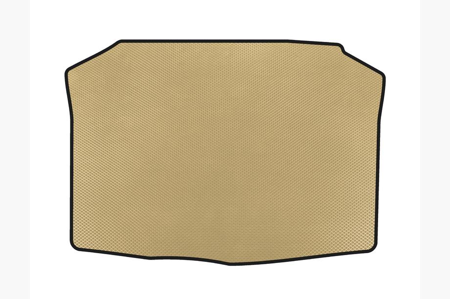 Skoda Fabia 2000–2007 Kofferbakmat (HB, beige) Image