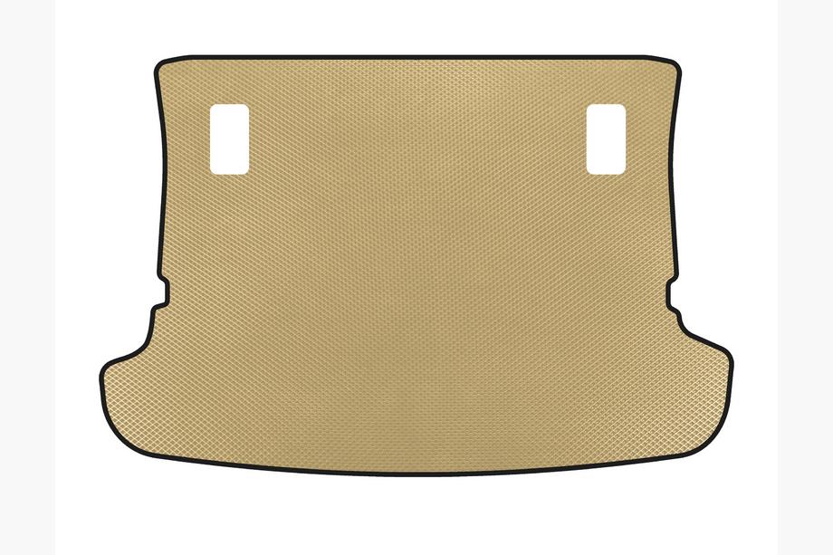 Toyota Corolla Verso 2004–2009 EVA kofferruimtemat (7-zits, beige) Image