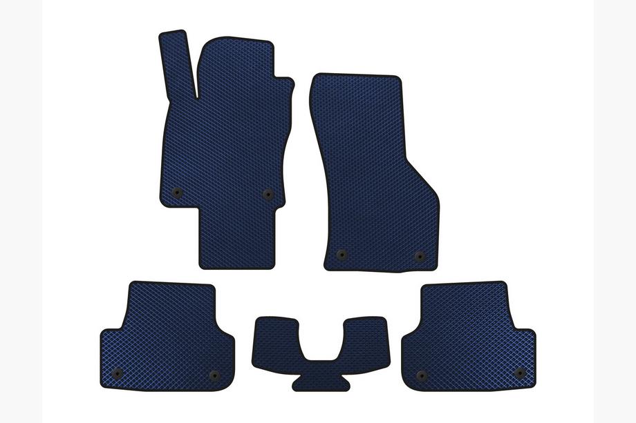 Audi A3 2012–2020 EVA automatten (voor E-tron, Sportback, blauw) Image