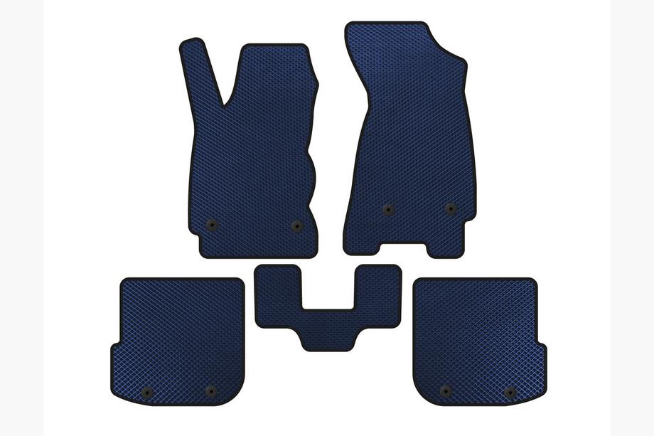 Audi A4 B5 1994–2001 EVA automatten (Avant, blauw) Image