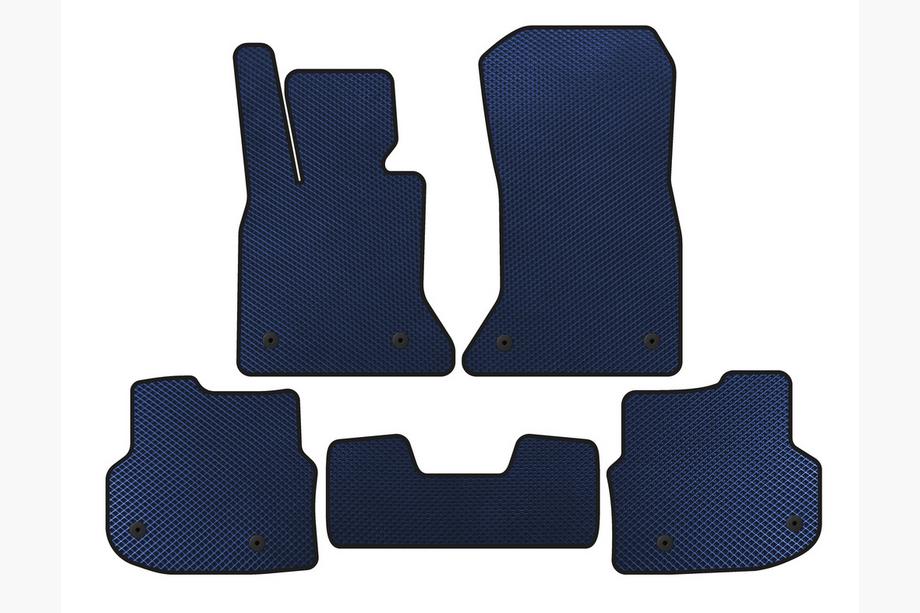 BMW 5 Serie F10/F11 2010–2016 Automatten 2010-2013 (EVA, blauw) Image