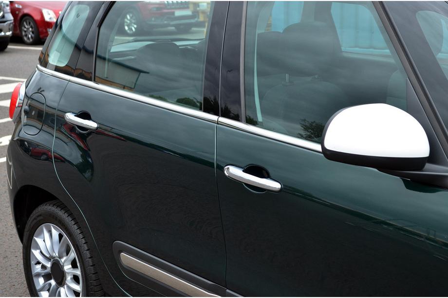 Fiat 500/500L 2013–2022 Ruitlijsten (6 st., RVS) Image