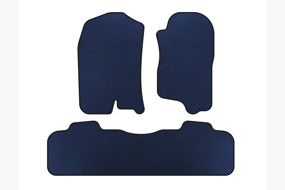 Chevrolet Tahoe 2007–2014 EVA vloermattenset interieur (2 rijen, 2007-2014, Blauw) Image